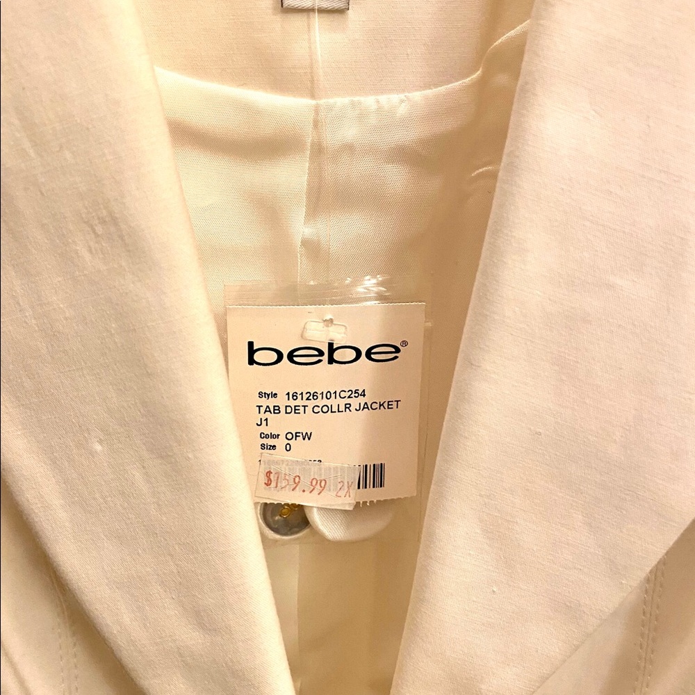 Bebe white skirt suit. - Picture 3 of 5